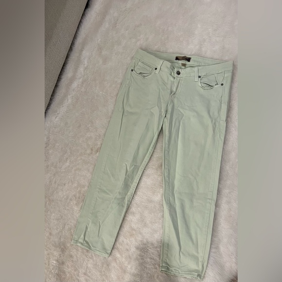 Paige Light Green pants size 29 - Picture 1 of 7